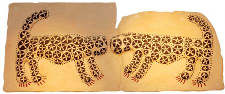Леопарды из Чатал-Хююка (8 тыс.- 6 тыс. до н.э.). Реставрация