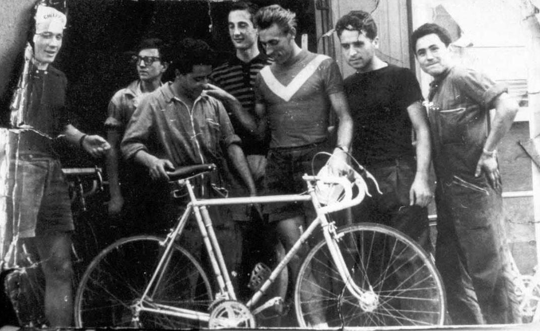 Виктор Арсеньевич Капитонов и его Cinelli. Олимпиада в Риме, 1960