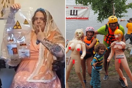 Трансвестит и проститутки устроили скандал в центре Уральска