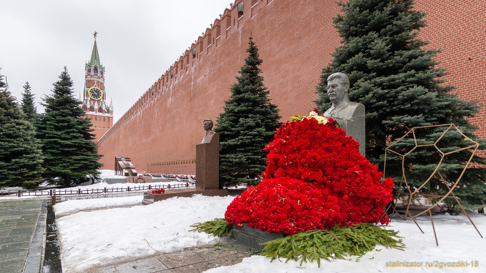 Могила Сталина на красной площади
