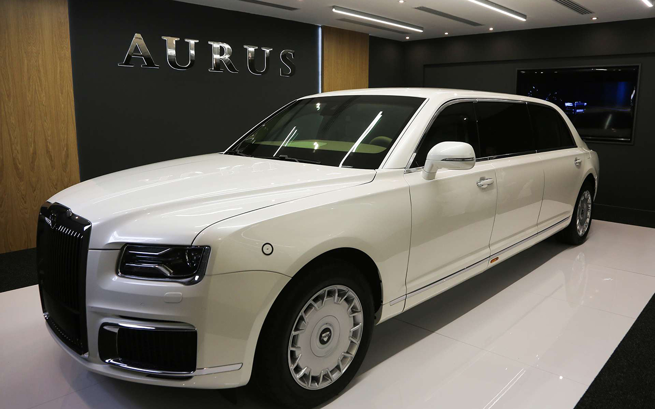 Aurus Senat Limousine l700 салон