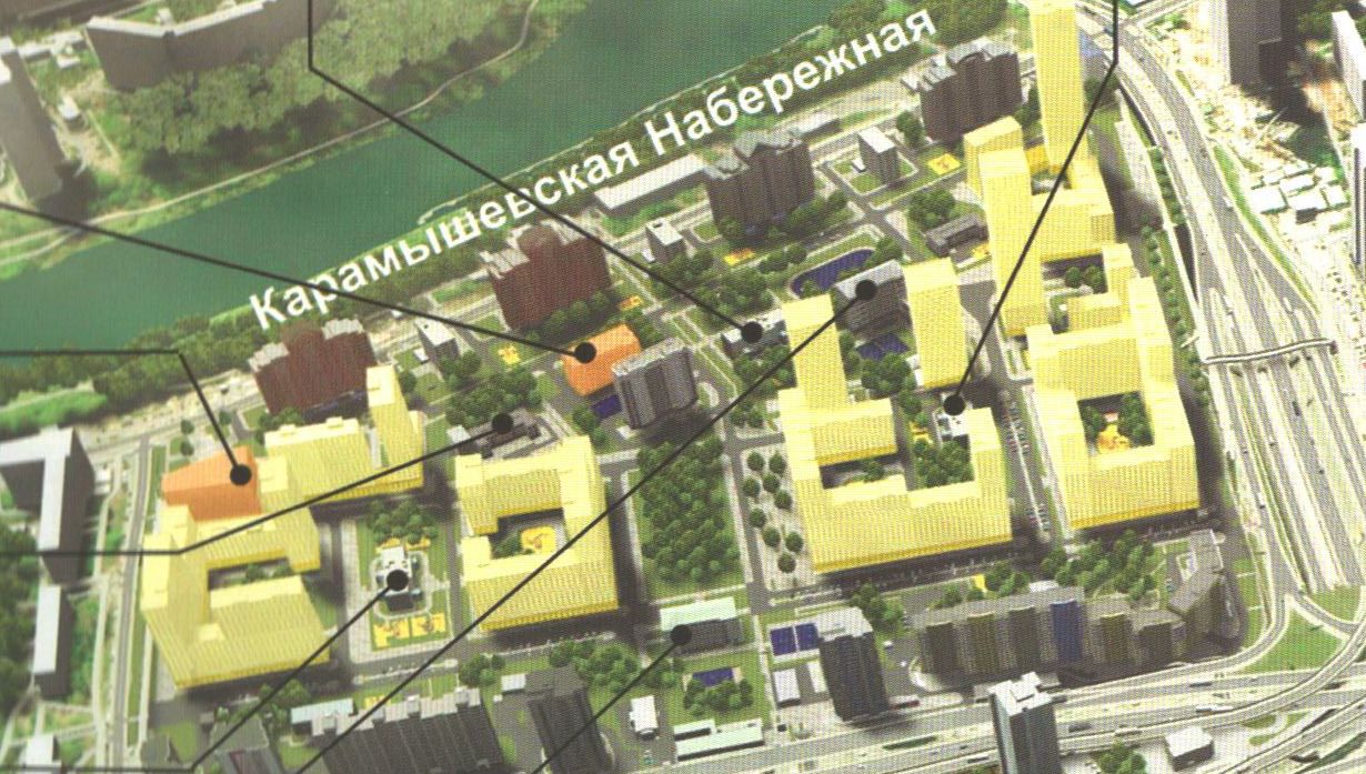 Проект реконструкции карамышевской набережной